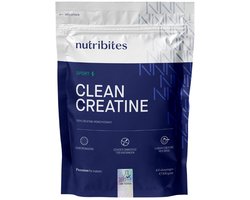 Nutribites Clean Creatine - 100% Creatine Monohydraat - Zuiver en goed opneembaar - 500g