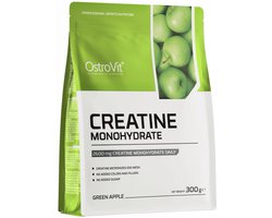 OstroVit Creatine Monohydrate - flavoured (300g) Green Apple - Creatine - Creatine Monohydraat