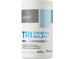 OstroVit - Creatine - Tri-Creatine Malate - 0.5 Kilo - Wilde Aardbei - Creatine Malaat poeder