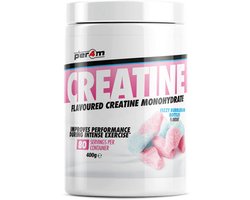 Per4m Creatine Flavoured (400g) Fizzy Bubblegum Bottles - Creatine - Creatine Monohydraat