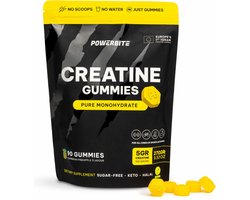 Powerbite Creatine Caribbean Pineapple Flavour - 90 gummies