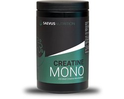 Saevus Nutrition - Creatine Monohydraat - 500 gr - Smaakloos - 100 servings / 5 gr - Poeder - Monohydrate