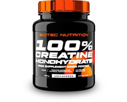 Scitec Nutrition 100% Creatine Monohydrate - Veganistisch - 3g per portie - Prestatieboost voor trainingen met hoge intensiteit - 500 g, Niet-gearomatiseerd