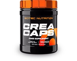 Scitec Nutrition® - Crea Caps (250 capsules) - 50 doseringen - creatine monohydraat - creatine capsules