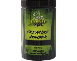 TwilightZone Nutrition | Creatine Monohydraat 200mesh micronized | Unflavoured | 500gr 100 servings | Prestaties | Krachtsport | Energie | Herstel | Nutriworld