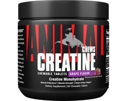 Universal Nutrition Animal Creatine Chews (120) Grape - Creatine - Creatine Monohydraat
