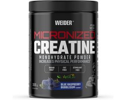 Weider Micronized Creatine Monohydrate + AstraGin - flavoured (300g) Blue Raspberry Bubble Gum - Creatine - Creatine Monohydraat