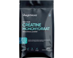 WeightWorld Creatine poeder - 300 g - Puur creatine monohydraat - 100 doseringen voor 3+ maanden