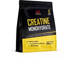 XXL Nutrition - Creatine Monohydraat - Lemon - Creatine Monohydraat Poeder Supplement - 500 g