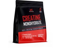 XXL Nutrition - Creatine Monohydraat - Vegan Creatine Monohydrate Poeder - Smaakloos - 500 Gram