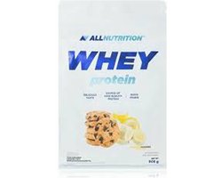 AllNutrition | Whey protein | Banana Cookies | 908gr 30 servings | Eiwitshake | Proteïne shake | Eiwitten | Whey Protein | Whey Proteïne | Supplement | Concentraat | Nutriworld