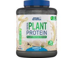 Applied Nutrition Critical Plant (1800g) Vanilla - Eiwitten - Veganistisch eiwit