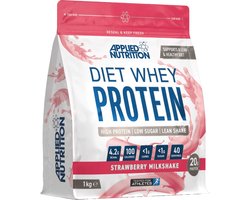Applied Nutrition - Diet Whey (Strawberry Milkshake - 1000 gram) - Whey Protein - Eiwitpoeder - Eiwitshake