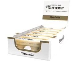 Barebells - Protein Bars (Salty Peanut/White Chocolate - 12 x 55 gram) - Eiwitreep - Energiereep