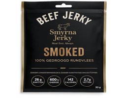 Beef Jerky Smoked BBQ – 100% Rundvlees – 50g