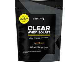 Body & Fit Clear Whey Isolate - Clear Whey Protein - Proteine Poeder - Proteine Ranja - Eiwit Limonade - Mango - 270 gram (10 shakes)