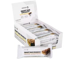 Body & Fit Smart Bar Crunchy - Protein Bar - Proteine Repen - Eiwitrepen - Chocolate & Caramel - (12 x 45 gram)