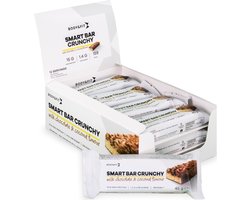 Body & Fit Smart Bar Crunchy - Protein Bar - Proteine Repen - Eiwitrepen - Melk Chocolade/Kokosnoot - (12 x 45 gram)