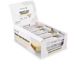 Body & Fit Smart Bar Crunchy - Protein Bar - Proteine Repen - Eiwitrepen - White Chocolate & Cookies - (12 x 45 gram)
