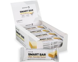 Body & Fit Smart Bars Proteine Repen - Protein Bar - Eiwitreep met 15 Gram Eiwit - Witte Chocolade - 540 gram (12 Eiwitrepen)