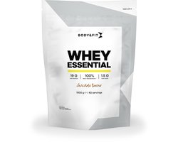 Body & Fit Whey Essential - Eiwitpoeder - Proteine Poeder - 100% Whey Eiwitconcentraat - Whey Protein - Eiwitshakes - Chocolade - 1000 gram (40 shakes)