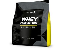 Body & Fit Whey Perfection - Proteine Poeder / Whey Protein - Eiwitpoeder met BCAA - Eiwitshakes - 2268 gram (81 shakes) - Vanilla Ice