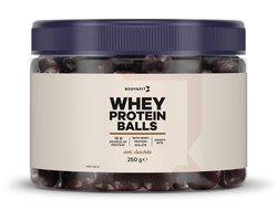 Body & Fit Whey Protein Balls - Eiwitrijke Snack - 250 gram - Pure Chocolate Smaak - 1 Pot