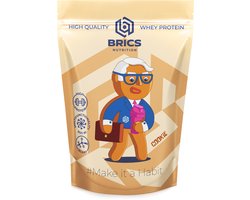 BRICS Nutrition WPC80 – Eiwitshake – Cookies & Cream – 400g – Maandpakket – Brievenbusverpakking
