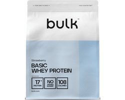 Bulk Basic Whey Protein (1250g) Strawberry - Eiwitten - Wei-eiwit concentraat