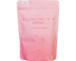 Cabau Protein Lemonade - Strawberry Mojito - Eiwitrijk & Suikerarm - Licht & Verfrissend van smaak - 38 drankjes - Hét zomerdrankje van 2024