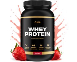 CN Supplements Whey Protein - Aardbei - Eiwitpoeder - Eiwitshake - 1000 gram - 28 Shakes