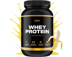 CN Supplements Whey Protein - Banaan - Eiwitpoeder - Eiwitshake - 1000 gram - 28 Shakes