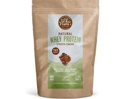Ekopura Natural Whey Protein Cacao - Natuurlijke wei eiwitten, 500g