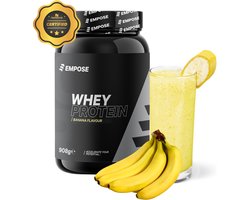 Empose Nutrition Whey Protein - Proteine Poeder - Proteïne Shake - Eiwitpoeder - Eiwitshake - Banaan - 908 gram - 30 shakes