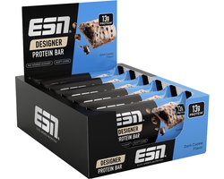 ESN Designer Bar Proteine Repen – Dark Cookie, 12 x 45 g – Ideaal Tussendoortje met 14 g Proteïne