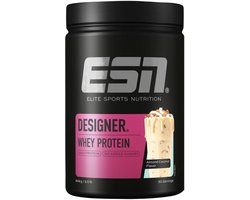 ESN Designer Whey Protein – Smaak Almond Coconut – Whey Eiwitpoeder voor Shakes met Concentraat & Isolaat – Zonder Toegevoegde Suikers – 25g Eiwit per Portie – 908g