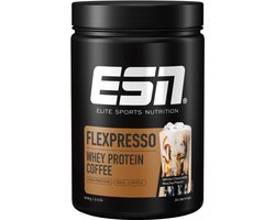 ESN FLEXPRESSO Whey Proteine Poeder, White Chocolate Mocha, 908 g, 30 Porties – Wei Eiwitshake met Koffie & Cafeïne