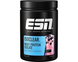 ESN ISOCLEAR Whey Isolate Proteine Poeder, Blackberry, 908 g, 30 Porties Heldere Wei Poeder – Lactosevrij Eiwitshake