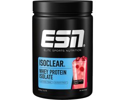 ESN ISOCLEAR Whey Isolate Proteine Poeder, Fresh Cherry, 908 g, 30 Porties Heldere Wei Poeder – Lactosevrij Eiwitshake