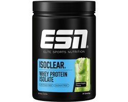 ESN ISOCLEAR Whey Isolate Proteine Poeder, Green Apple, 908 g, 30 Porties Heldere Wei Poeder – Lactosevrij Eiwitshake