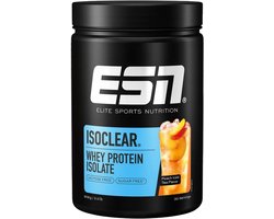 ESN ISOCLEAR Whey Isolate Proteïnepoeder, Peach Iced Tea, 908 g, 30 Porties Heldere Wei Poeder – Lactosevrij