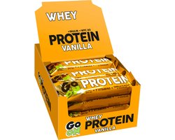 Go On Nutrition Protein Bar 20% (24x50g) Vanilla - Repen - Eiwit Repen