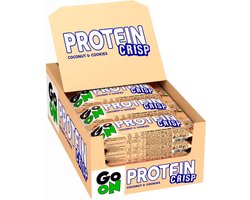 Go On Nutrition Protein Crisp Bar (24x45g) Coconut & Cookies - Repen - Eiwit Repen