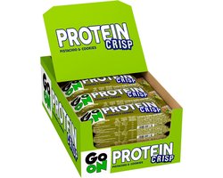 Go On Nutrition Protein Crisp Bar (24x45g) Pistachio & Cookies - Repen - Eiwit Repen