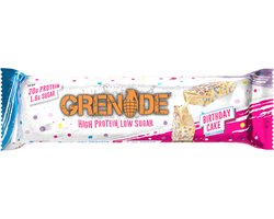 Grenade Protein Bars - Proteïne Repen - Birthday Cake - 12 Eiwitrepen (720 gram)