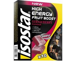 Isostar Energy Fruit Boost Strawberry with Caffeine 10 x 10 g