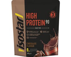 Isostar High Protein 90 - Eiwitpoeder voor krachtsport - Chocolade - 400 gr