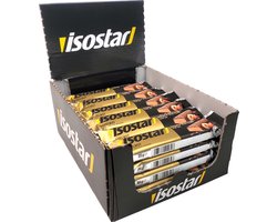 Isostar High Protein - Eiwitreep voor krachtsport - Hazelnoot - 30 x 35 gr