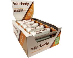 Killerbody Protein Bars Chocolate Brownie – 15-pack | Slechts 1,3 g Suiker | Voor Vrouwen