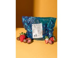 KoRo | Gevriesdroogde aardbeien met melkchocolade 1 kg